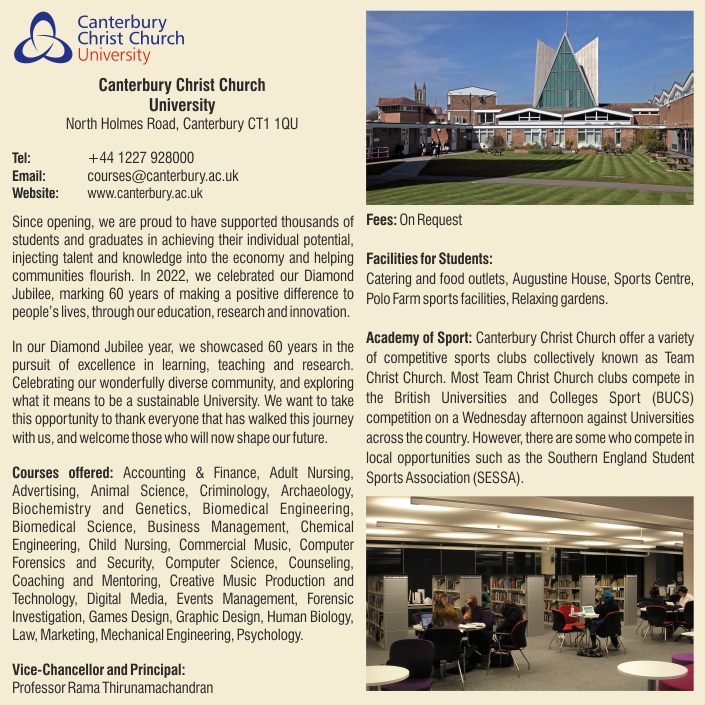 Canterbury Christ Church University