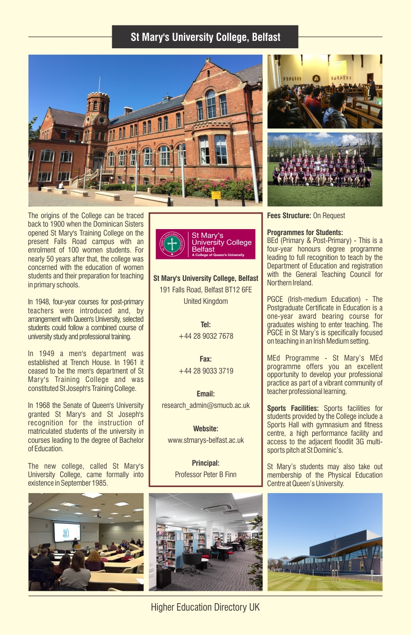St Mary's University College, Belfast