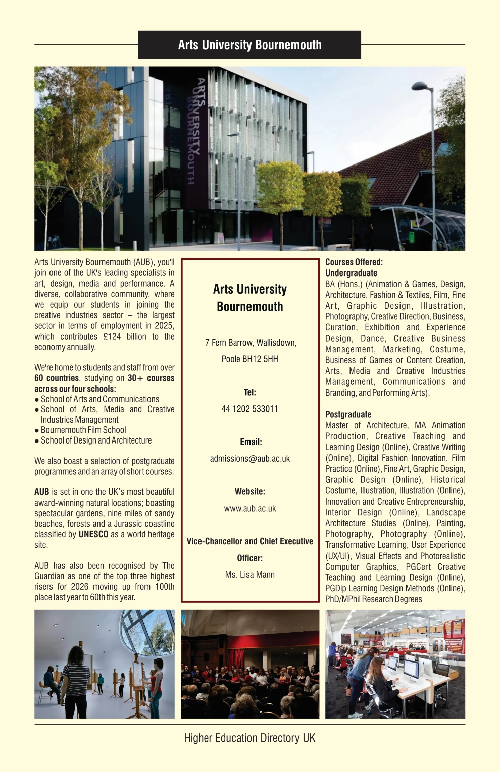 Arts University Bournemouth