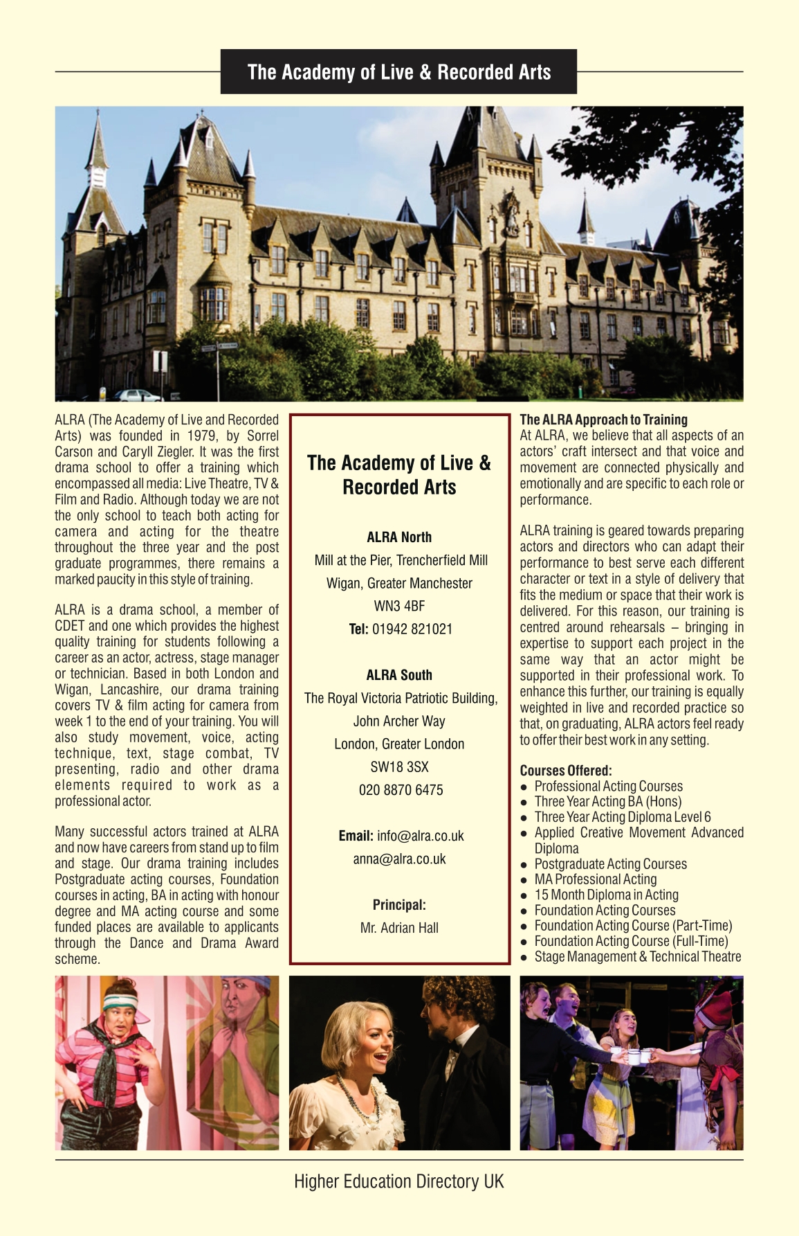 The Academy of Live & Recorded Arts